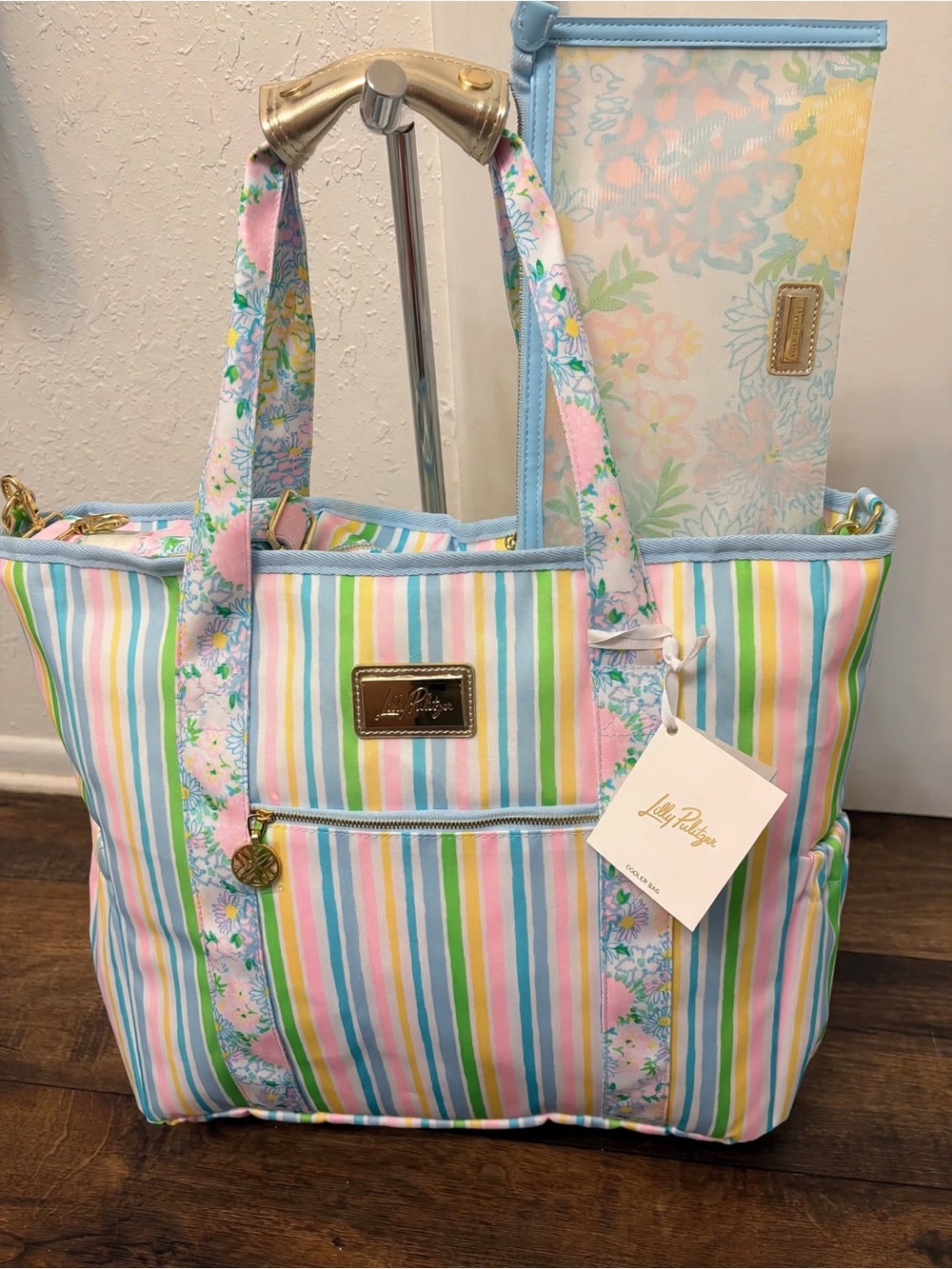Lilly Pulitzer Convertible Insulated Cooler Tote Bag - Lilly Garden Home